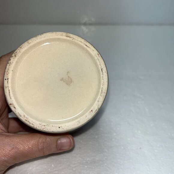 Vintage Stoneware Snake Bite‎ Medicine Jug 6" Brown & Beige - Picture 2 of 6